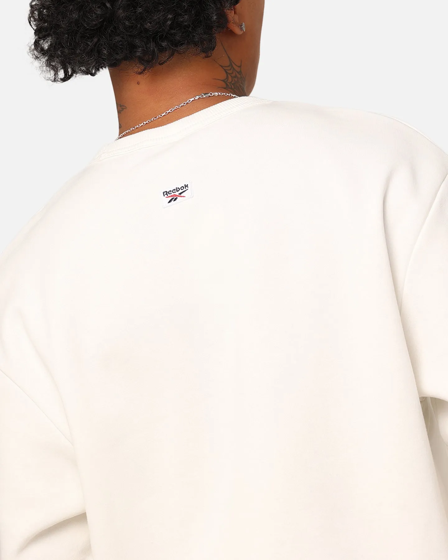 Reebok CL Court Sport Crewneck Vintage White