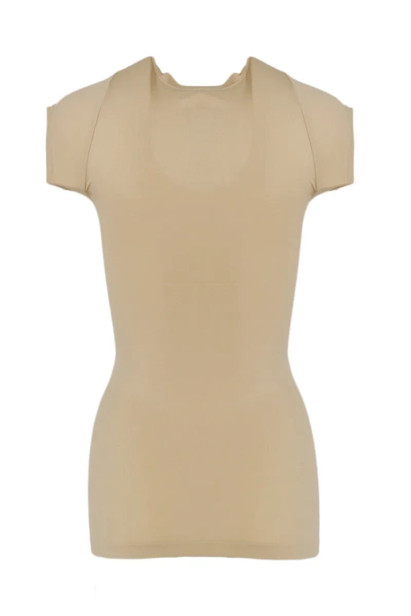 Seamless Cap Sleeve Shirt
