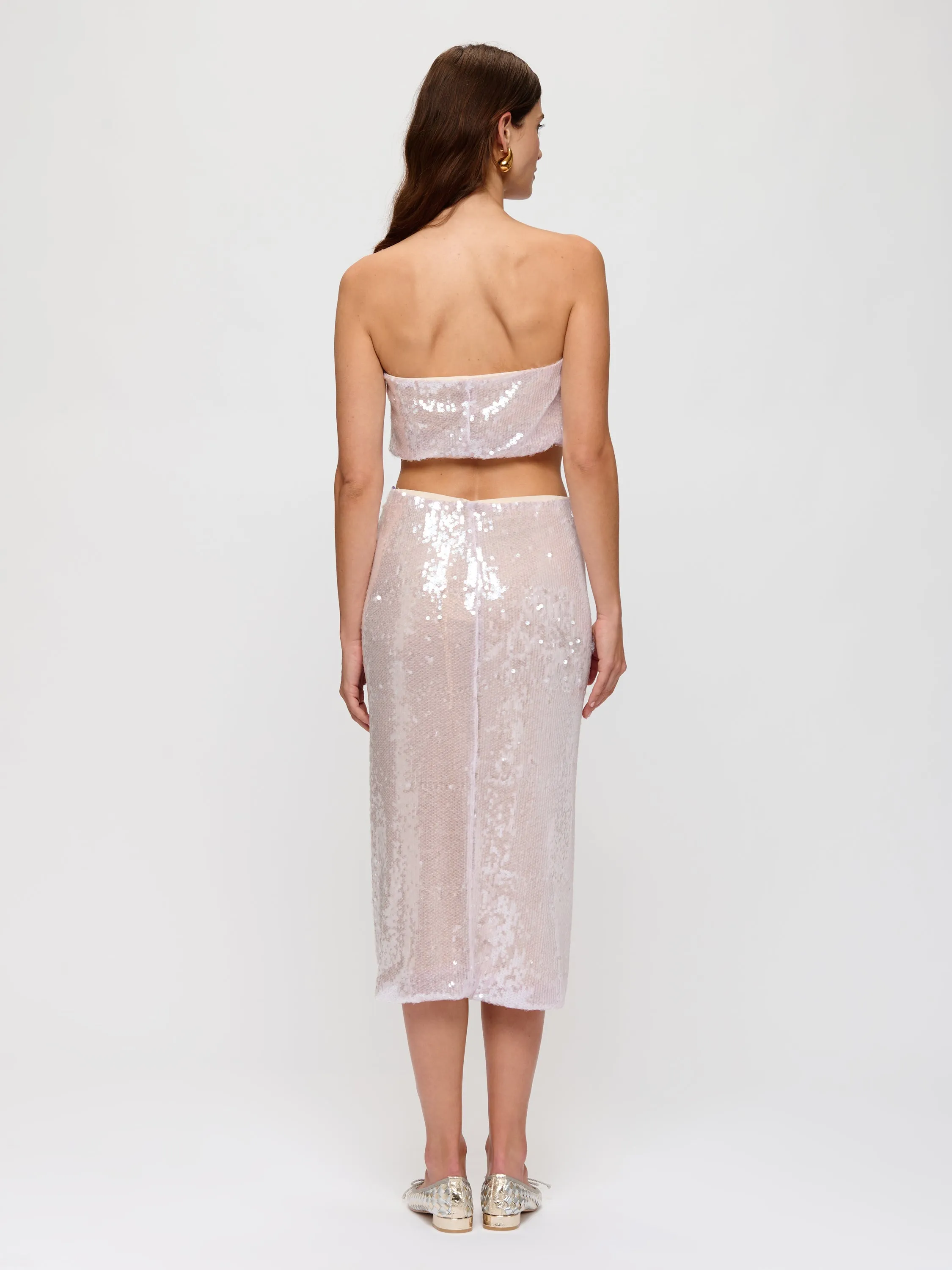 Sequin Pencil Skirt