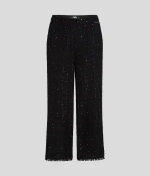 SPARKLE BOUCLE PANTS
