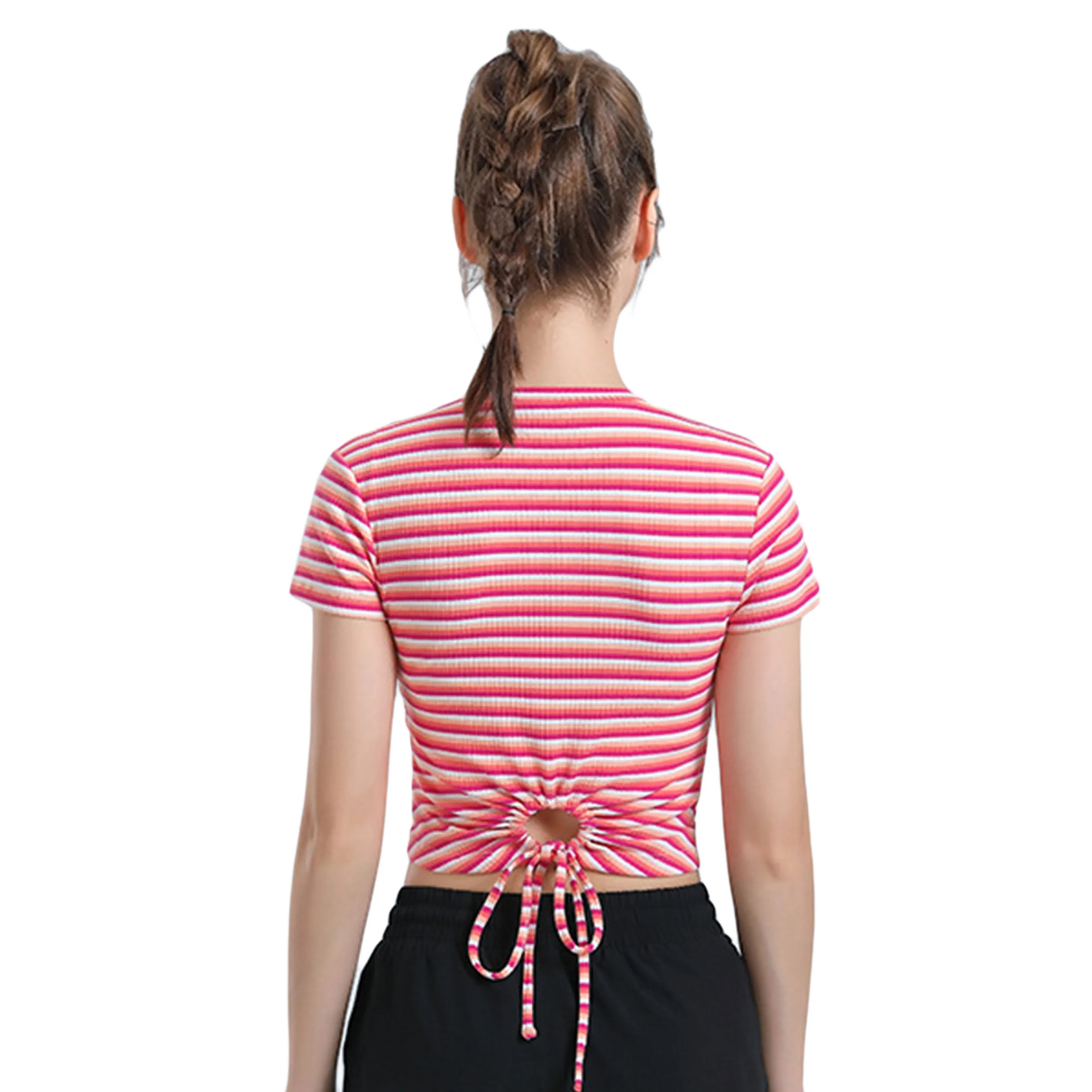 Striped Soft-Fit Top
