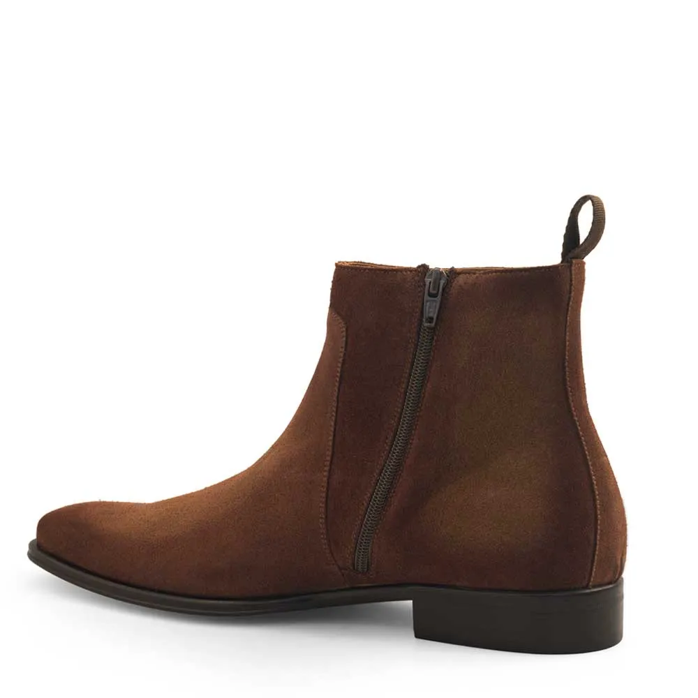 Suede Side Bucket Boot