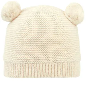 Toshi -organic beanie - snowy feather