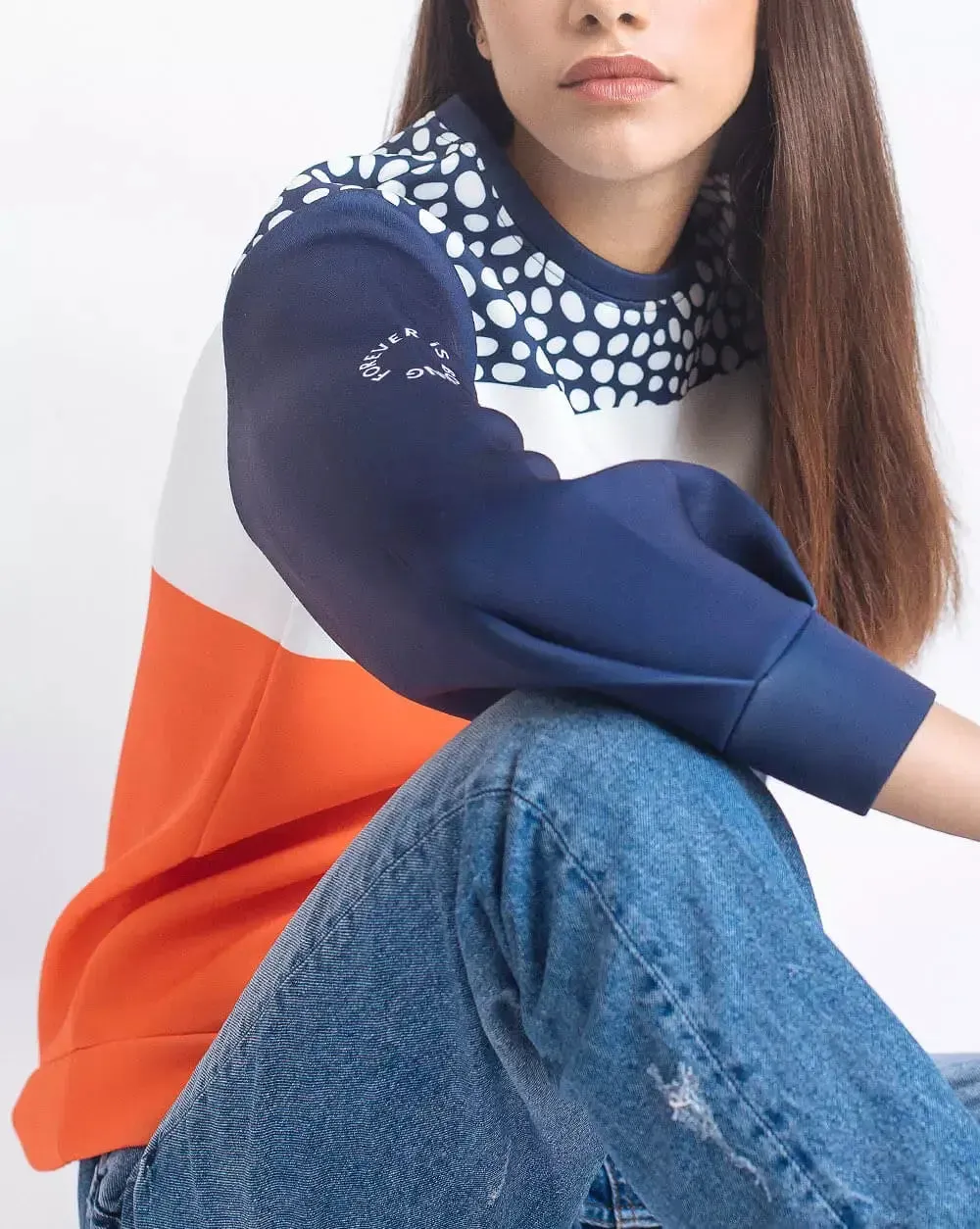 TRIGGERFISH RD BALLOON SLEEVE SWEATER