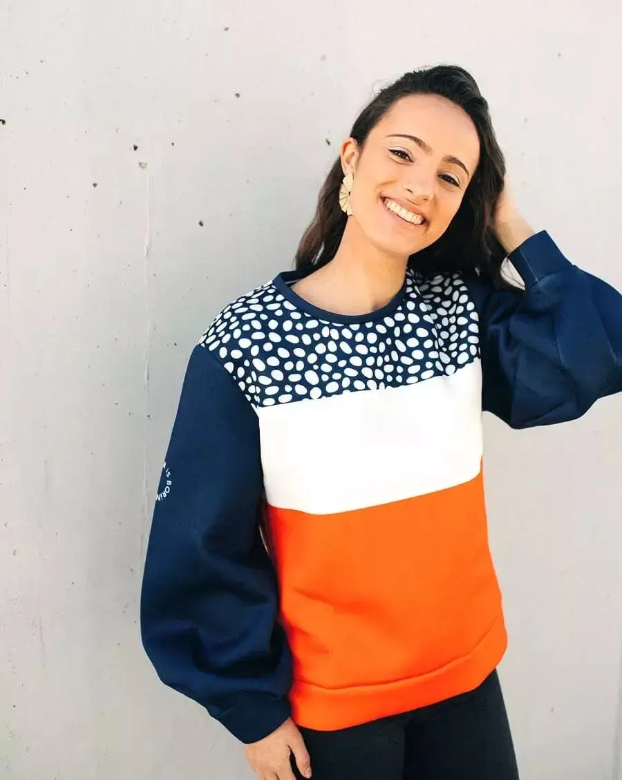 TRIGGERFISH RD BALLOON SLEEVE SWEATER