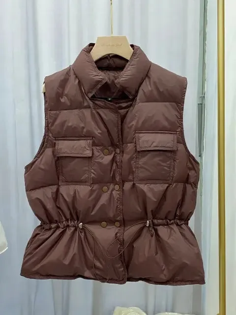Warm Waistcoat Female Coat Sleeveless