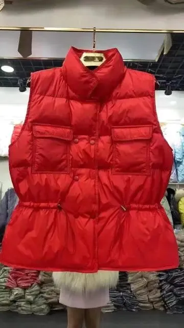 Warm Waistcoat Female Coat Sleeveless