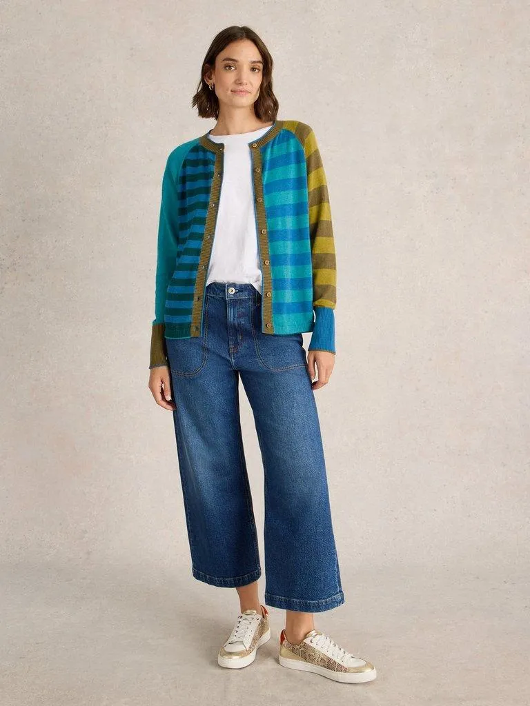 White Stuff Lulu Stripe Cardi