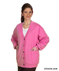 Women's Quality Fleece Cardigan