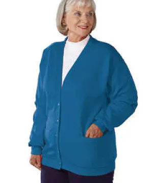 Women's Quality Fleece Cardigan
