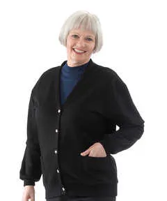 Women's Quality Fleece Cardigan
