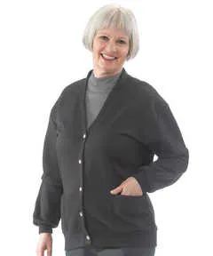 Women's Quality Fleece Cardigan